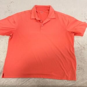Walter Hagen Vibrant Coral Golf Polo Shirt